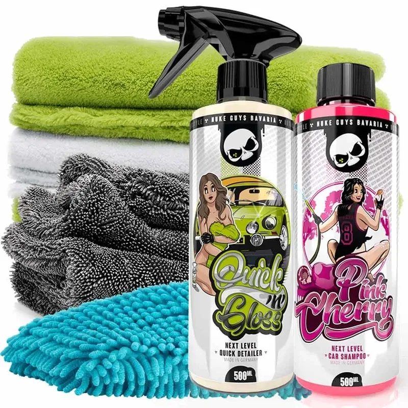 Nuke Guys Deluxe Wash Bundle - Sada pro mytí a voskování auta